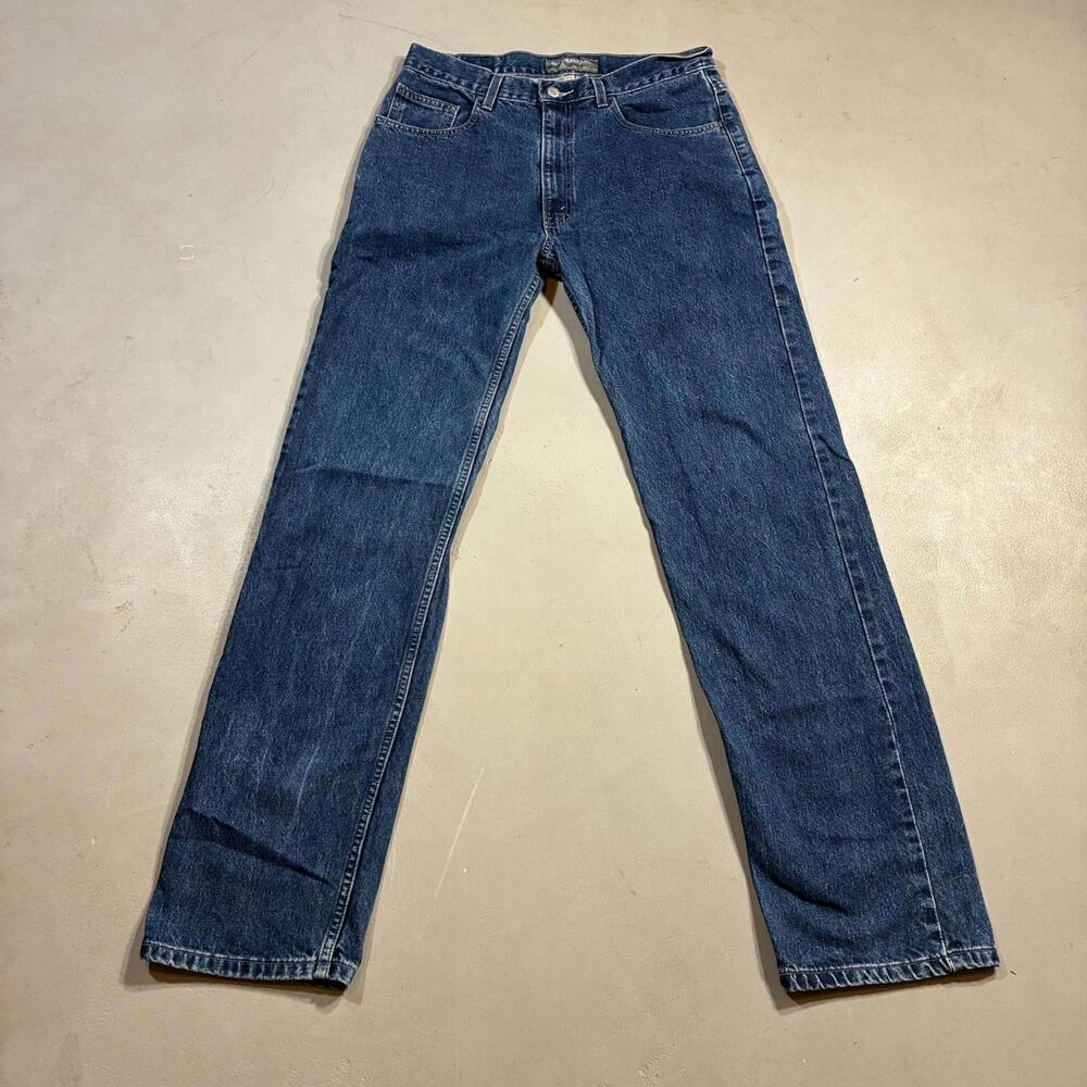 Vintage Levi's Y2K Jeans Silver Tab Relaxed Baggy Fit 2000s Blue Denim W32 x L34